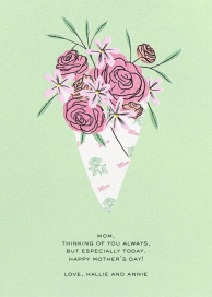 Maternal Bouquet - Mother's Day Card by Paperless Post