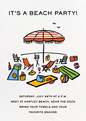 Shoreside Essentials - Invitation by Rob Wilson