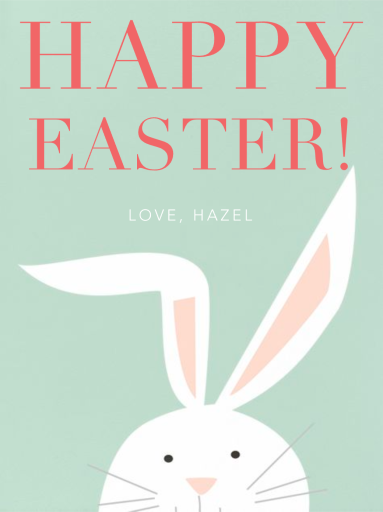 Bunny - Greeting Card by Paperless Post