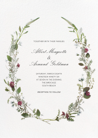 Winter Wilds - Wedding Invitation by Paperless Post