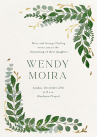 Grandissant - Baptism & Christening Invitation by Paperless Post