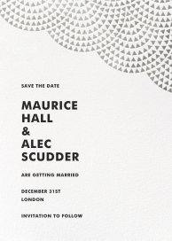 Savoy (Save the Date) by Paperless Post