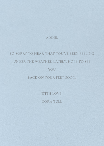 In Bed (Yelena Bryksenkova) by Red Cap Cards - Back