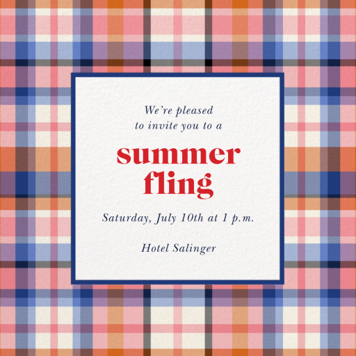 Picnic Blanket - Picnic Invitation by kate spade new york