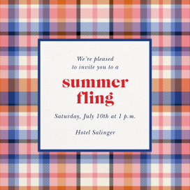 Picnic Blanket - Picnic Invitation by kate spade new york