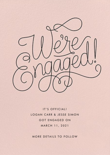 Bobbin - Engagement by Paperless Post