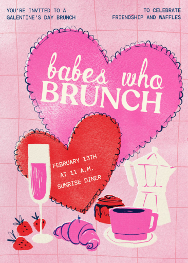 Babes Who Brunch - Invitation by Paperless Post