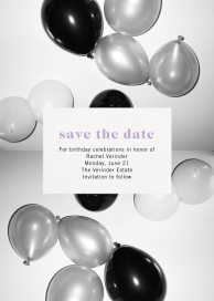 Center Cut Out - Save the Date by Paperless Post