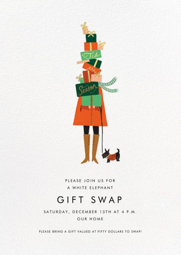 Season of Giving - Holiday Party Invitation by Rifle Paper Co.