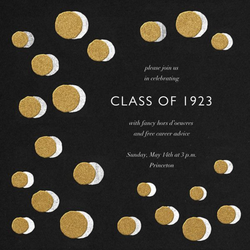 Champagne Toast II - Celebration Invitation by Kelly Wearstler