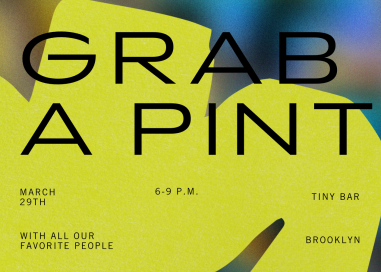 Graphic Layers - Happy Hour Invitation by Moglea