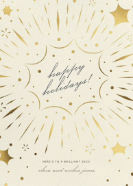 Bursting with Joy - New Year's Card by Paperless Post