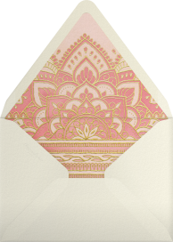Golden Paisley - Paperless Post Envelope