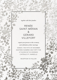 Richmond Park (Invitation) - Wedding Invitation by Oscar de la Renta