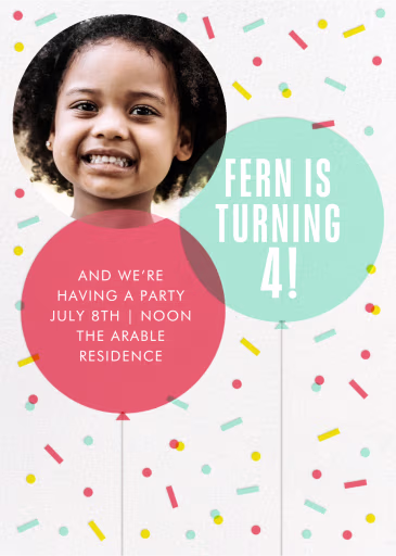 Airhead - Birthday Invitation by Hello!Lucky