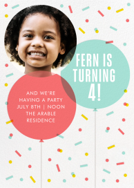 Airhead - Birthday Invitation by Hello!Lucky