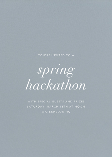 Pacific by Paperless Post