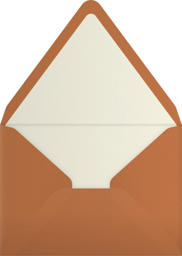 Minimalist Dinner Table Invitation Envelope