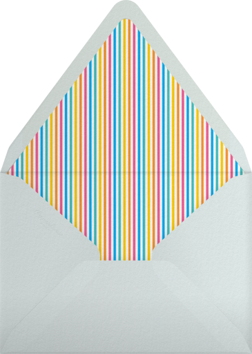 Floating Festivities (Stationery) - Little Cube Envelope