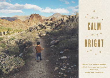 Calm and Bright by The Indigo Bunting