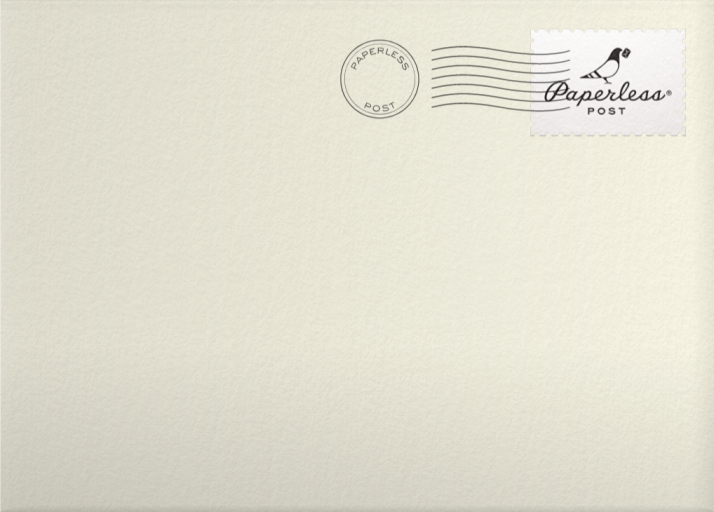 Vine Dove Fine - Paperless Post Envelope