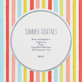 Watch My Swan Dive - Summer Party Invitation by Mr. Boddington's Studio