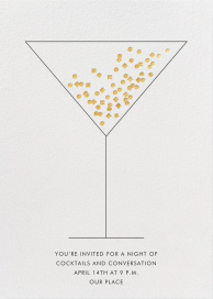 Confetti Martini - Happy Hour Invitation by Paperless Post