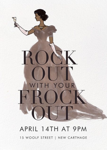 Frocks Out by Derek Blasberg