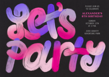 Hype Night by Paperless Post