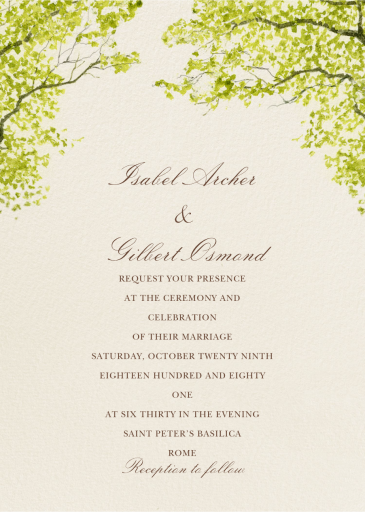 Spring Orchard - Party Invitation by Felix Doolittle