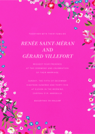 Embroidered Floral by Oscar de la Renta