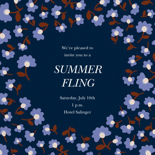 Mini Flowers - Party Invitation by kate spade new york