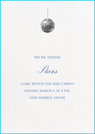 Ivory Stained Edge (Blue) - Party Invitation by Paperless Post