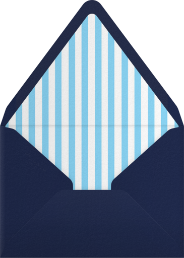 Helmets and Ribbons - Paperless Post Envelope
