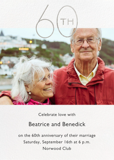 Wedded Decade Photo - Anniversary Invitation by Paperless Post