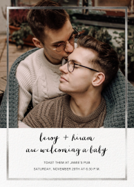 Idylle (Photo) - Baby Shower Invitation by Paperless Post