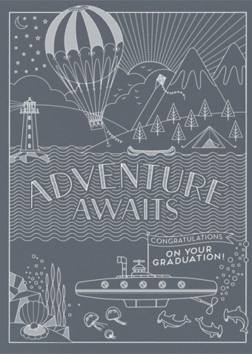 Adventure Awaits - Graduation Card by Hello!Lucky