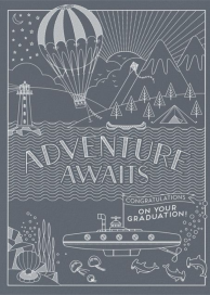 Adventure Awaits - Graduation Card by Hello!Lucky