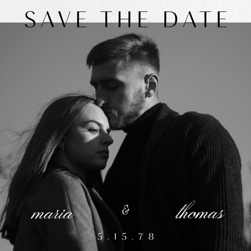 Modern Muse - Save the Date by Paperless Post