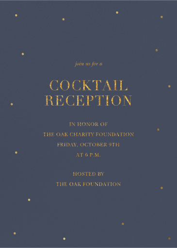 Shimmer Dots - Invitation by Sugar Paper