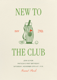 Club Welcome - Birthday Invitation by Paperless Post