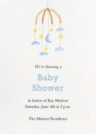 Mobile - Baby Shower Invitation by Paper Source