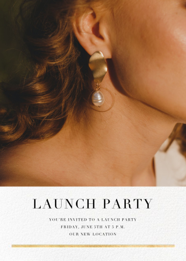 Underscore (Photo) - Get-Together Invitation by Paperless Post