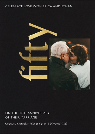 Celebration Photo - Anniversary Invitation by Paperless Post