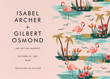 Flamingo Lagoon (Horizontal) by Rifle Paper Co.