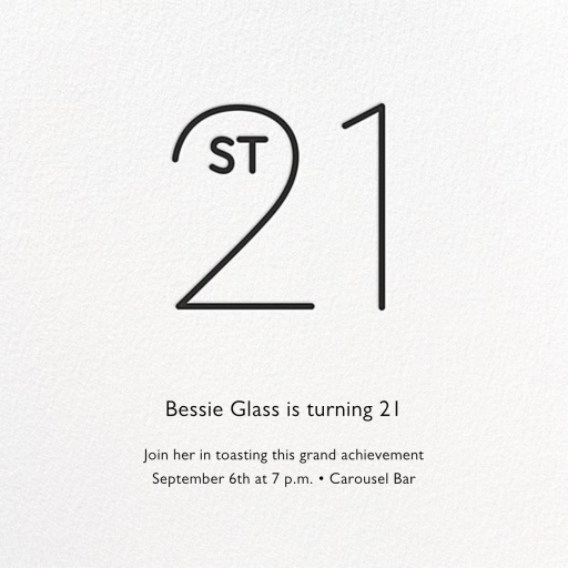 Decade - Birthday Invitation by Paperless Post