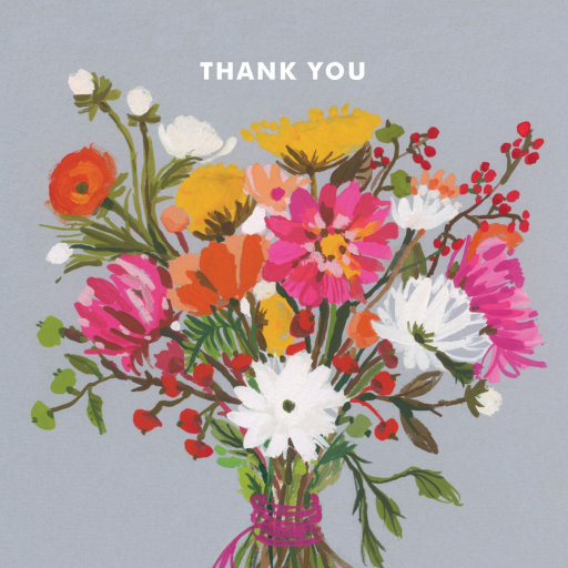 Vintage Thanks (Carolyn Gavin) by Red Cap Cards