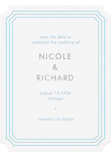 Erte (Save The Date) by Crane & Co.