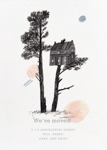 Happy New Home (Lizzy Stewart) - Moving Announcement by Red Cap Cards