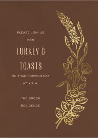Wild Meadows - Thanksgiving Invitation by Paperless Post